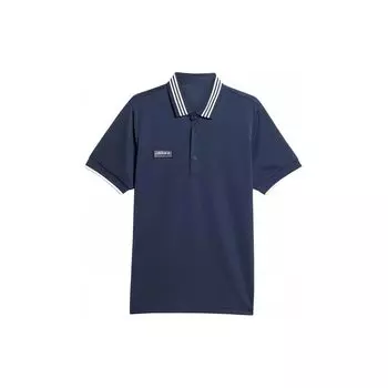 Adidas Рубашка поло с коротким рукавом Night Navy Мужская уличная одежда IM8918 XS