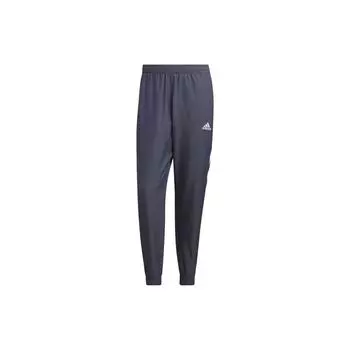 Adidas Мужские трикотажные брюки в полоску с логотипом в стиле ретро, синие IK7351 XXL