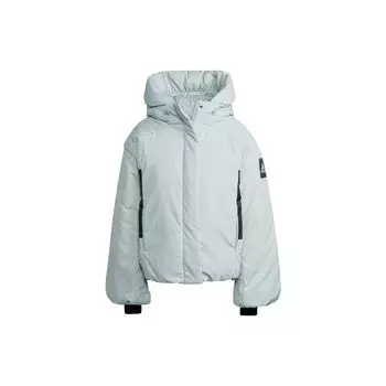 Adidas Myshelter Cold.Rdy Пуховик с капюшоном Женская Верхняя одежда Светло-голубой серый IK3122 L