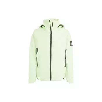 Adidas Myshelter Rain.Rdy Parka с потайным капюшоном и длинными рукавами Мужская верхняя одежда Зеленый IS1878 S