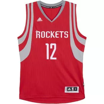 Adidas NBA Дуайт Ховард Хьюстон Рокетс Swingman Джерси Унисекс Джерси Красный Серый K92222 S