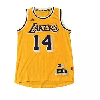 Adidas NBA Lakers Номер 14 Пуловер с круглым вырезом Удобная безрукавная баскетбольная майка Унисекс-майка CC2837 S