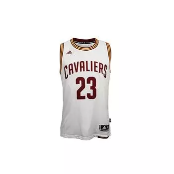 Adidas NBA Swingman Джерси Мужские Топы Белый A61200 S