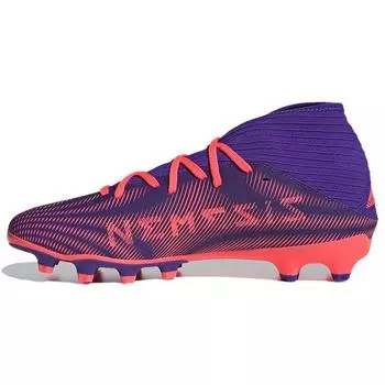 Adidas Nemeziz .3 MG Tension Tape - Energy Ink Signal Pink Мужские кроссовки Purple Signal-Green EH0523 42