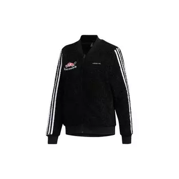 Adidas Neo Art Shop Limited Edition Новогодняя куртка Женская Верхняя одежда Черный GF7103