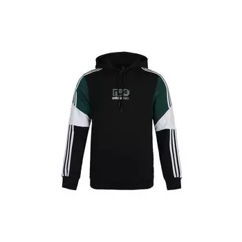 Adidas Neo Brilliant Hoodie 2 с цветными блоками Мужские толстовки черные GU0835 M