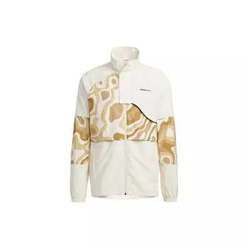 Adidas Neo Colorblock Спортивная куртка с воротником-стойкой и логотипом Мужские куртки Off-White HE7945 M