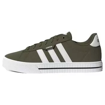 Adidas Neo Daily 3.0 Легкие нескользящие низкие кроссовки для скейтбординга Мужские кроссовки Зеленый Белый GW1916 44