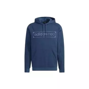 Adidas Neo Essential Hoodie Мужские толстовки синие GP4852 XXL