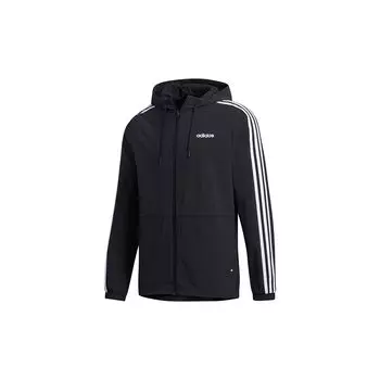 Adidas Neo Essentials 3-полосная ветровка мужская верхняя одежда черная GJ8911 M