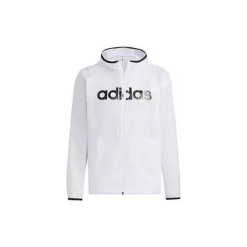 Adidas Neo Легкая повседневная спортивная куртка с капюшоном Мужские куртки Белые GP4869 XL
