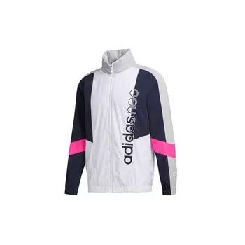 Adidas Neo Loose Fit Спортивная куртка с капюшоном Мужские куртки Белые FN6523 L