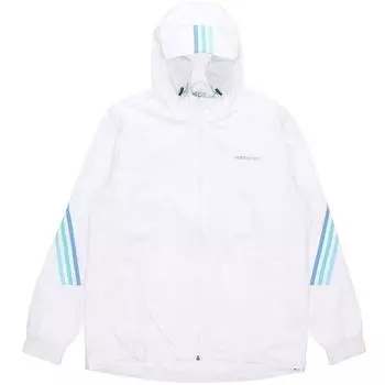 Adidas Neo M Fav 3s Ветровка с контрастной полосой Мужская куртка белая GP5660 XXL