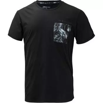 Adidas Neo M Любимая футболка Арт 2 Спорт Круглый вырез Мода Карман Короткий рукав Футболка Мужские топы Черный DW8207 S