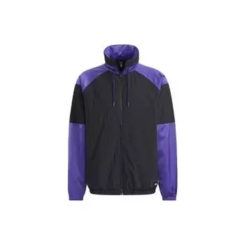 Adidas Neo M Ss Feb Wl Ветровка с воротником-стойкой Мужская верхняя одежда Черный GP4809 M