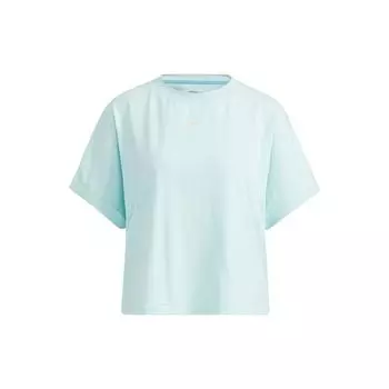 Adidas Нео повседневный буквенный принт спортивная футболка женские топы H16279 L