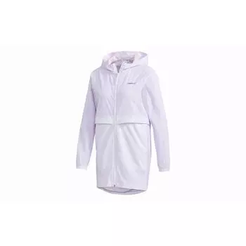 Adidas Neo Solid Color Длинное Пальто Женское Пальто Белое FN6432 M