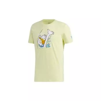 Adidas Мужская прямая футболка Neo Sport светло-желтая GJ9975 L