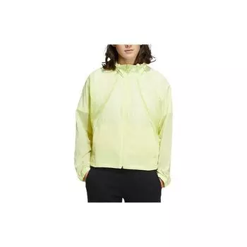 Adidas Neo Sports тканая полоса легкая дышащая куртка женская верхняя одежда лимонно-желтый HF7288 L
