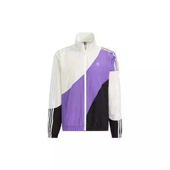 Adidas Neo Sportswear Ретро ветровка с цветными блоками Мужские куртки Фиолетовый HC9681 XS