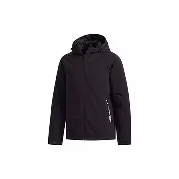 Adidas Neo Стеганая куртка с капюшоном Мужская верхняя одежда Черный DW8150 M