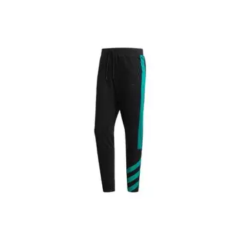 Adidas Нео-полосатые зауженные спортивные брюки мужские брюки черные DW8121 XL