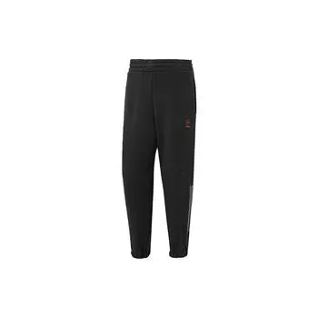 Adidas Neo SW Knit Tp Logo Print Приталенные джоггеры с эластичной резинкой на талии Мужские брюки черного цвета HM7477 XL