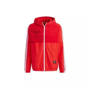 Adidas Neo X Emperors Спортивная куртка с капюшоном для отдыха Мужские куртки Красный GP5762 L