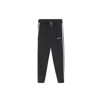 Adidas Neo зауженные спортивные брюки с боковой полосой мужские черные EI4493 S
