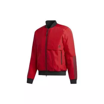 Adidas New Year Series Tiger Pattern ВВС Приталенная куртка Мужские куртки Красный GG0765 M