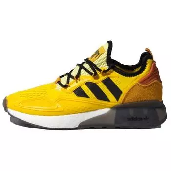 adidas Ninja x ZX 2K Boost Time In — желтые мужские кроссовки Legacy Gold Tech-Copper FZ1882