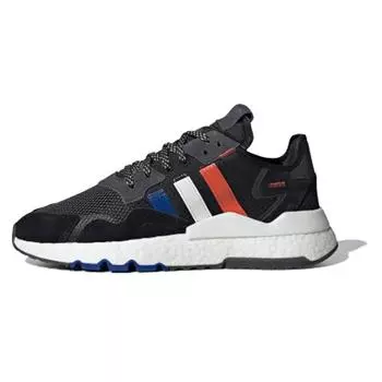Adidas Nite Jogger Black Power Blue Мужские кроссовки Core-Black Cloud-White EG2860