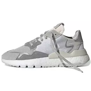 Adidas Nite Jogger Серые женские кроссовки Grey-One Crystal-White Grey-Two DA8692