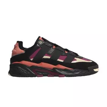 Adidas Niteball Black Power Berry Orange Tint Мужские кроссовки Core-Black FY0157