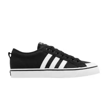 Adidas Nizza Черно-белые кроссовки унисекс CQ2332