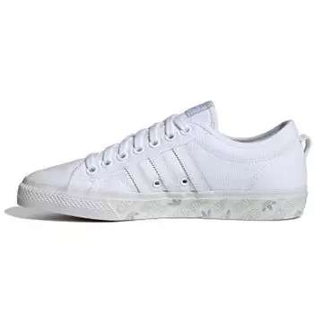 Adidas Nizza HK Footwear Белые кроссовки унисекс Серые EE5602
