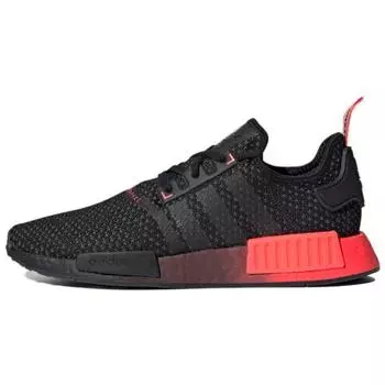 Adidas NMD_R1 Knit Black Signal Pink Унисекс Кроссовки Core-Black FV1738
