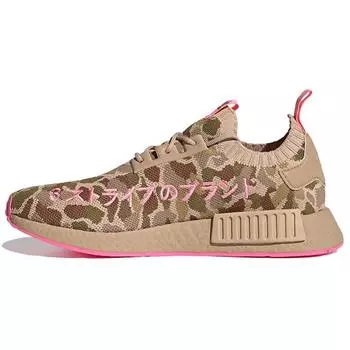 Adidas NMD_R1 Primeknit Camo Hyper Pop Мужские кроссовки Коричневые бледно-телесные G57940 40