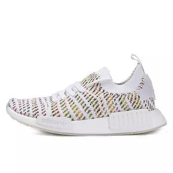 adidas NMD_R1 Primeknit Semi-Solar Yellow Женские кроссовки Cloud-White Semi-Solar-Yellow-Solar-Pink B43838