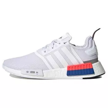 Adidas NMD_R1 White Bright Red Мужские кроссовки Cloud-White Core-Black IF8028 40