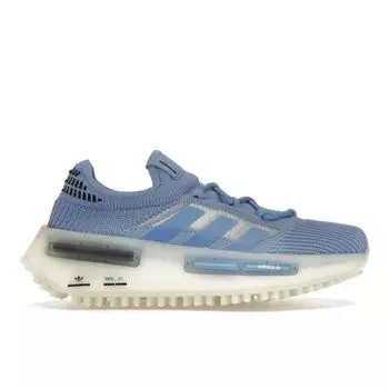Adidas NMD_S1 Blue Fusion женские кроссовки Off-White Cloud-White HQ4468 36