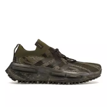 Adidas NMD_S1 Tiger Stripes - Оливковые мужские кроссовки Green Shadow-Olive Silver-Pebble IF5819 45