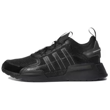adidas NMD_V3 Core Черные женские кроссовки серебристо-металлик GW5657 39