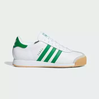 Adidas Обувь SAMOA Белые кроссовки ORIGINALS Унисекс JH9078 Обувь Белый/Зеленый/Белый с оттенком 39.3