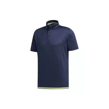 Adidas однотонная повседневная рубашка поло мужские топы синие FJ3794 L