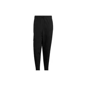 Adidas однотонные конические спортивные штаны с завязками, мужские брюки, черные HN9003 M