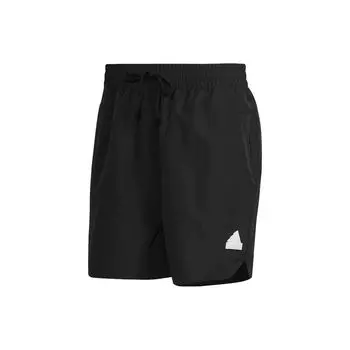 Adidas однотонные повседневные спортивные шорты с прямыми штанинами и логотипом, мужские брюки черного цвета HN1935 S