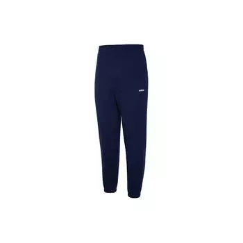 Adidas Однотонные вязаные джоггеры на шнурке, мужские штаны, темно-синие, JD1439 L