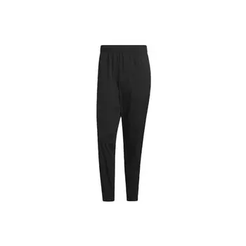 Adidas Однотонные зауженные спортивные брюки с эластичной резинкой на талии, мужские, черные, IP3965 XS