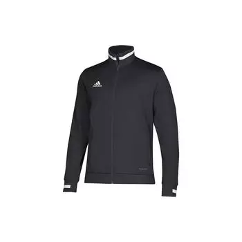 Adidas однотонный логотип микро значок воротник стойка повседневная молния куртка женская куртка черный DW6848 L